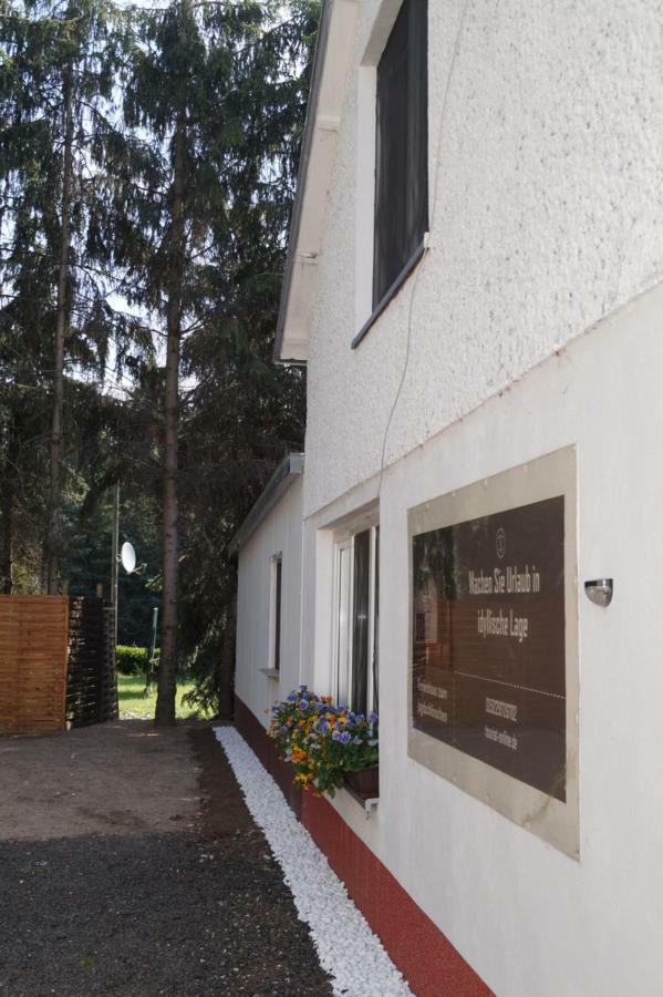 Ferienhaus Zum Jagdschlosschen Letschin 外观 照片
